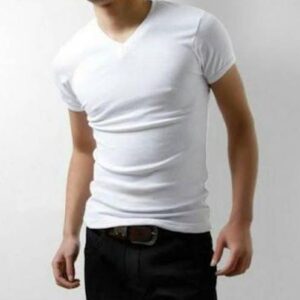 Polo cuello V hombre