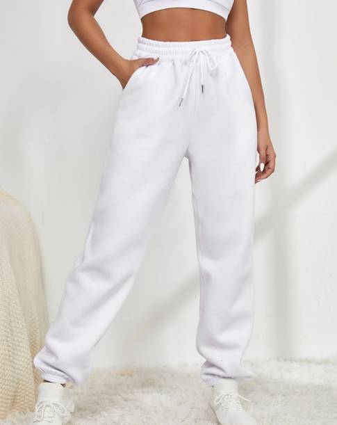 Jogger french terry mujer